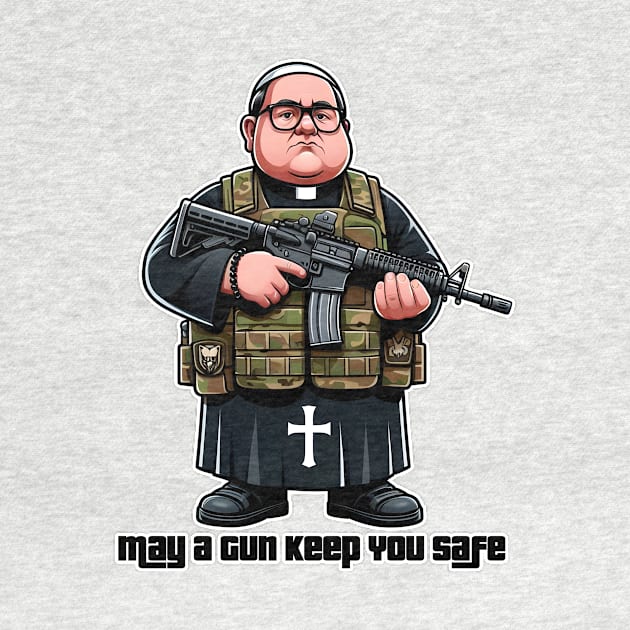 Gun Bless You by Rawlifegraphic